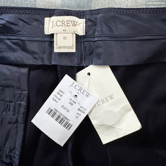 J. Crew Navy Blue Women's Blazer Jacket & Pants Bundle Sz 10 - Picture 7 of 16